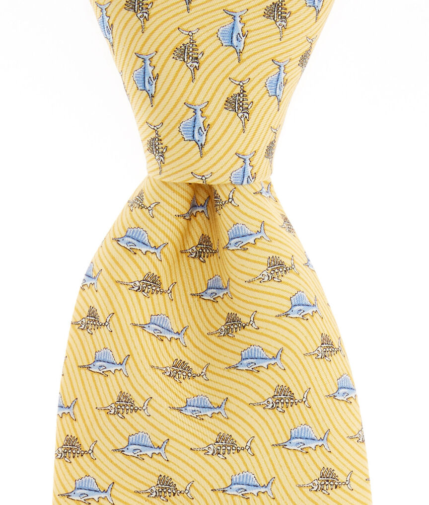 Sailfish & Bones Tie