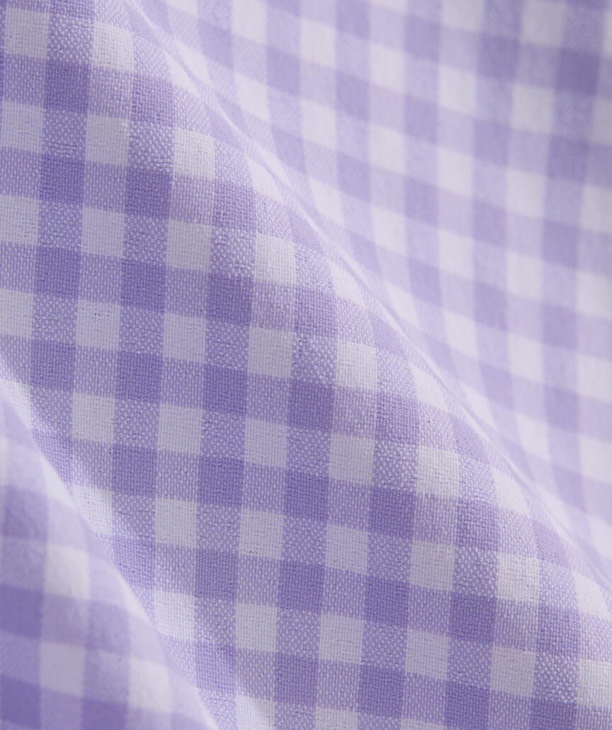 Performance Coral Reef Gingham Featherweight Shirt