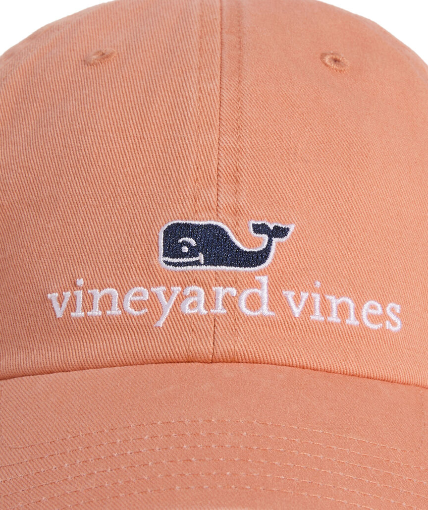 OUTLET vineyard vines Logo Baseball Hat