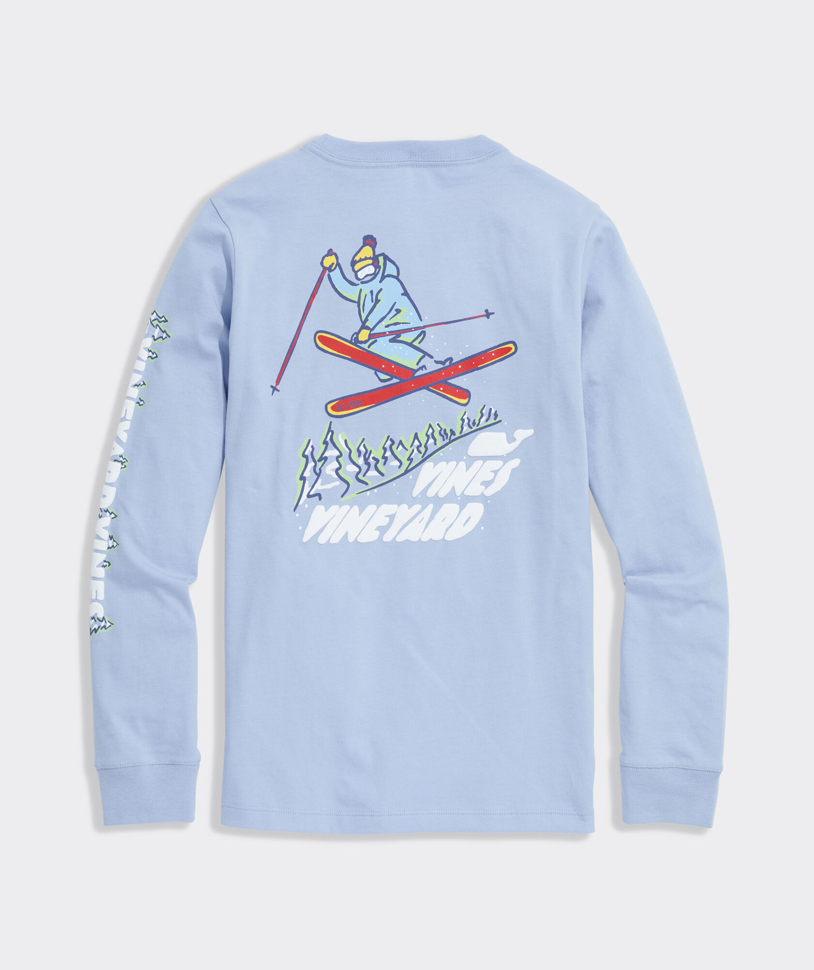 Boys' Ski Jump Long-Sleeve Pocket Tee