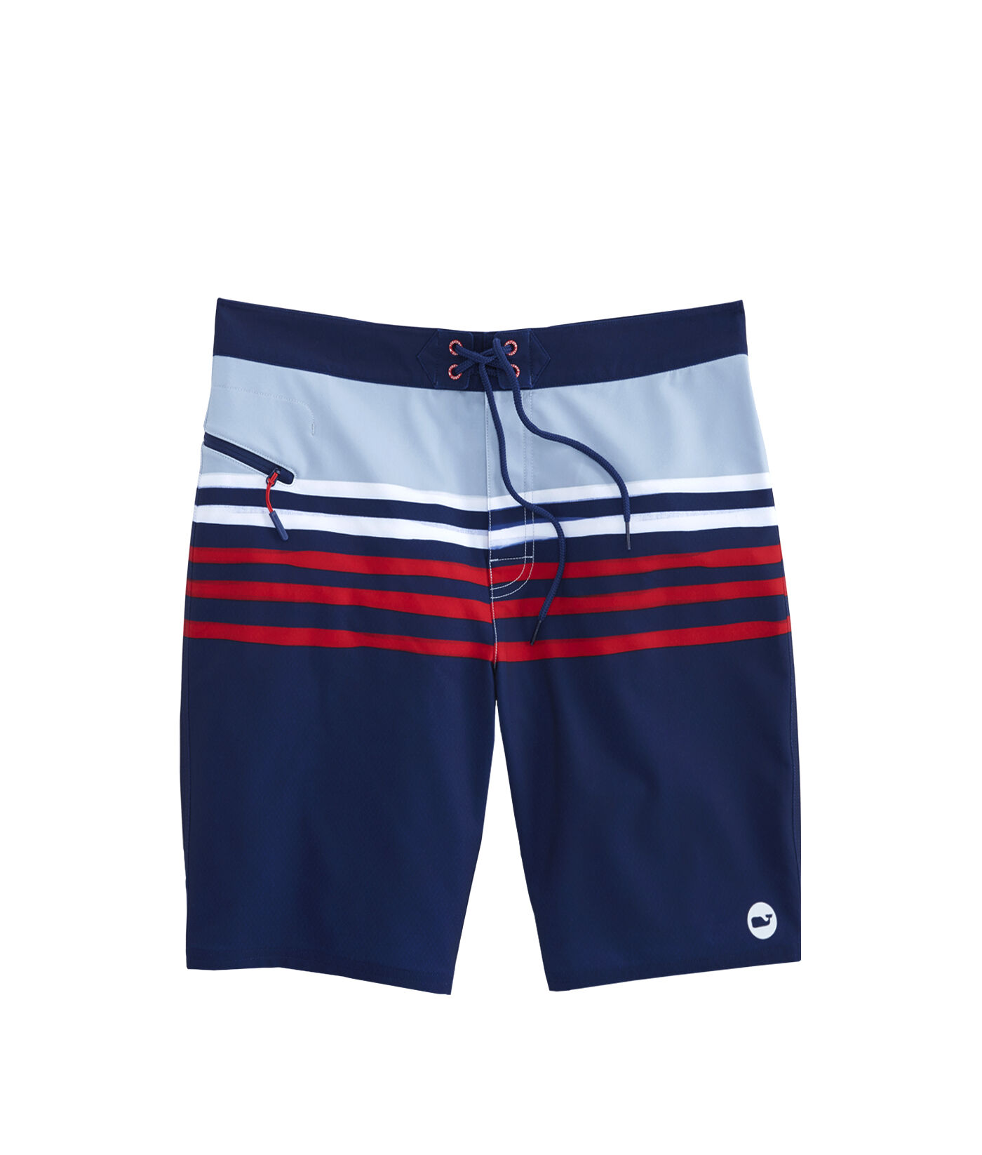 Boy's Racer Stripe Board Shorts