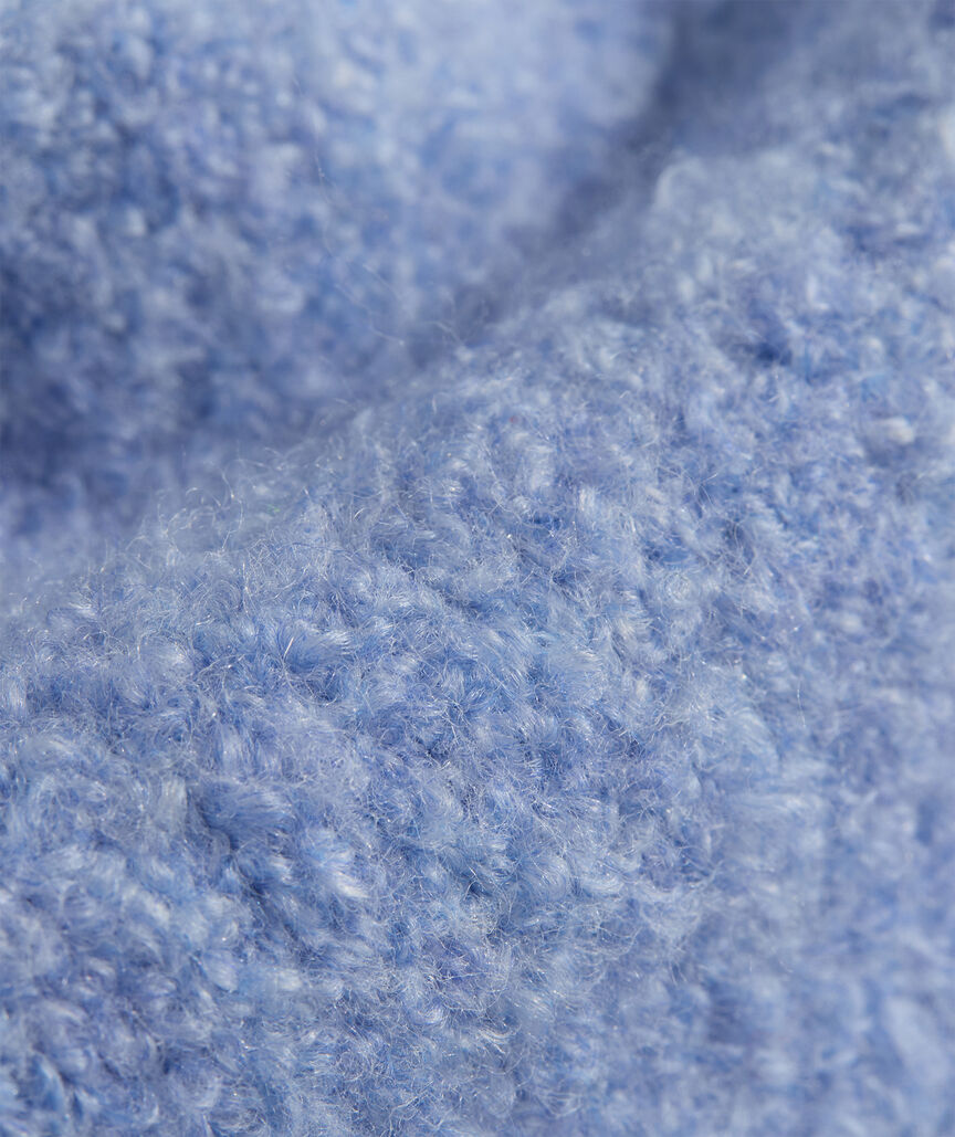 Boucle Quarter-Zip Sweater