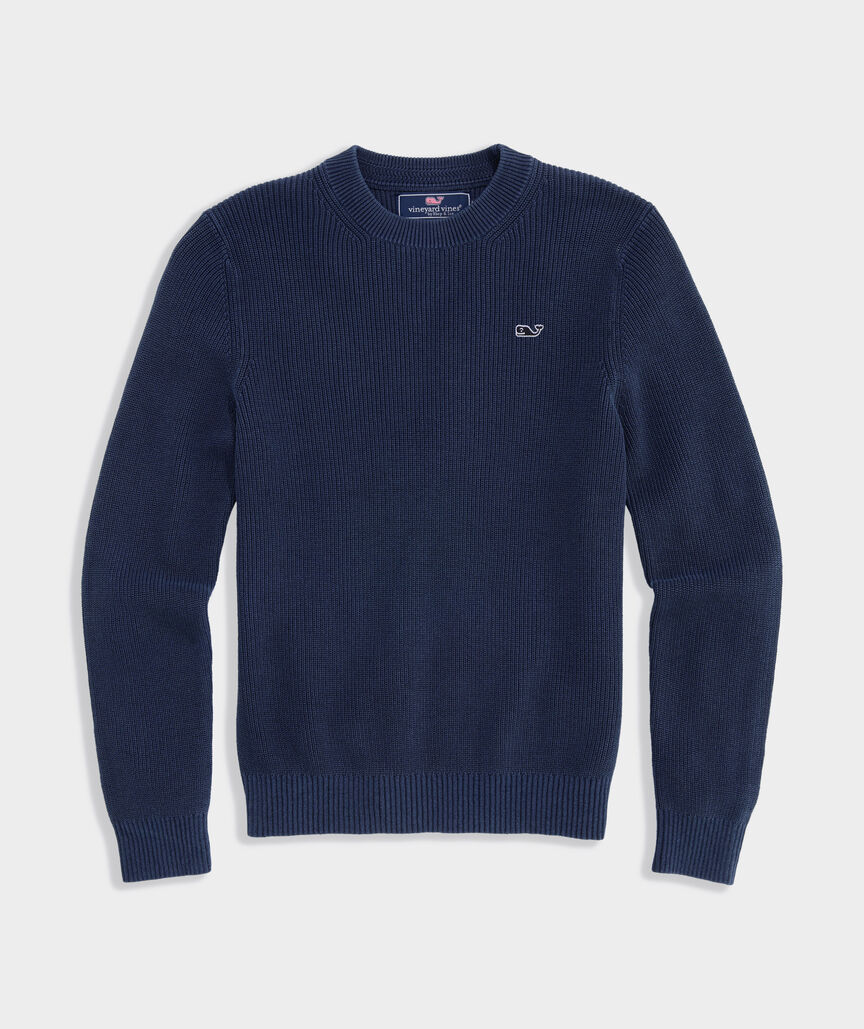 Boys' Folly Beach Garment-Dyed Crewneck
