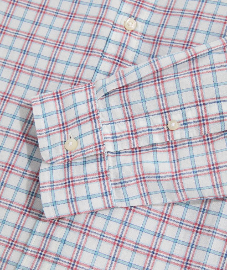Cotton Madras Plaid Shirt