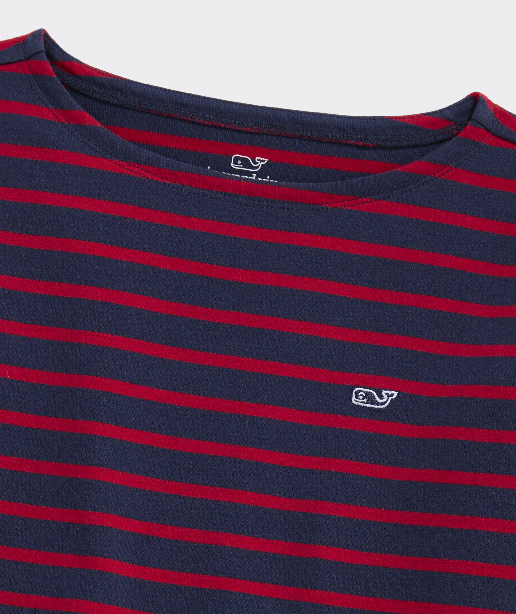 Girls Jersey Boatneck Long-Sleeve Tee