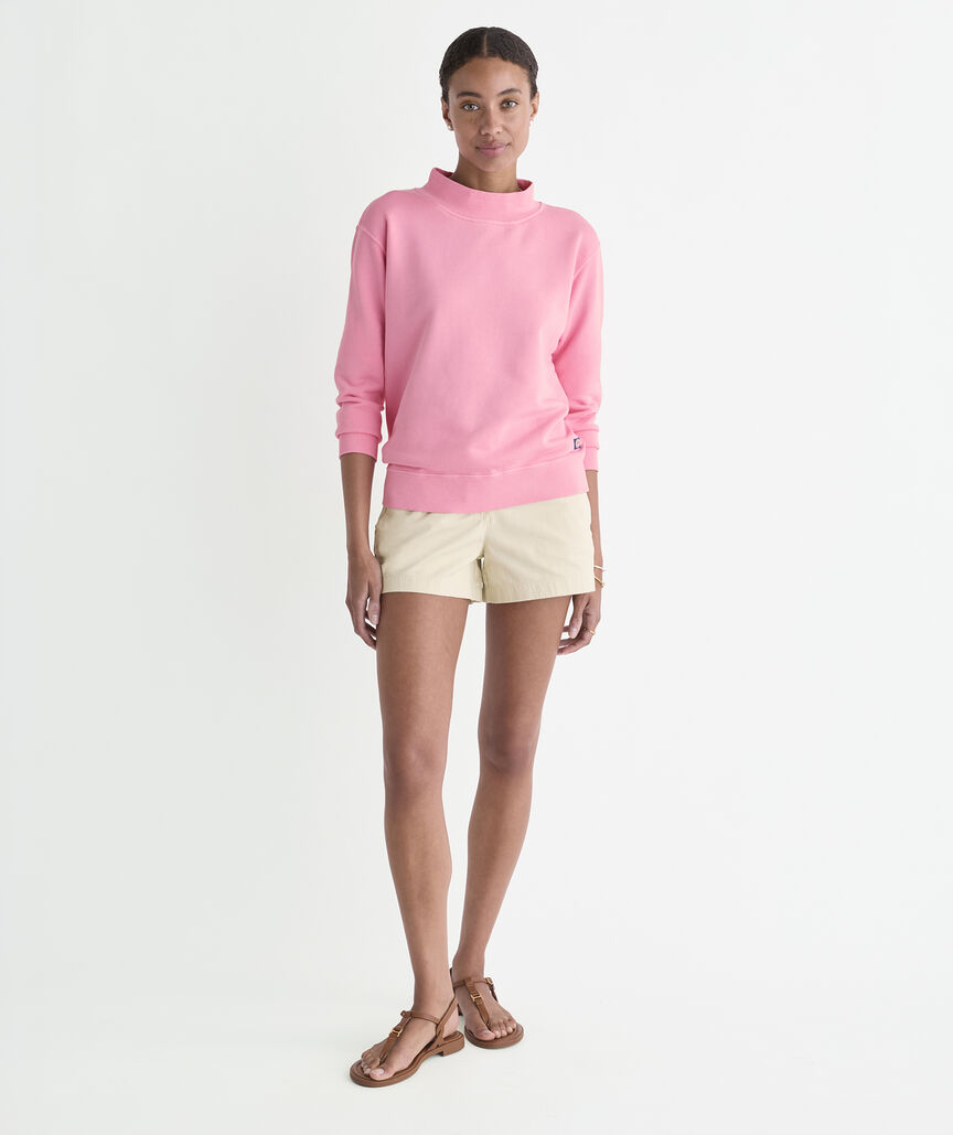 Surf Terry Mockneck Pullover