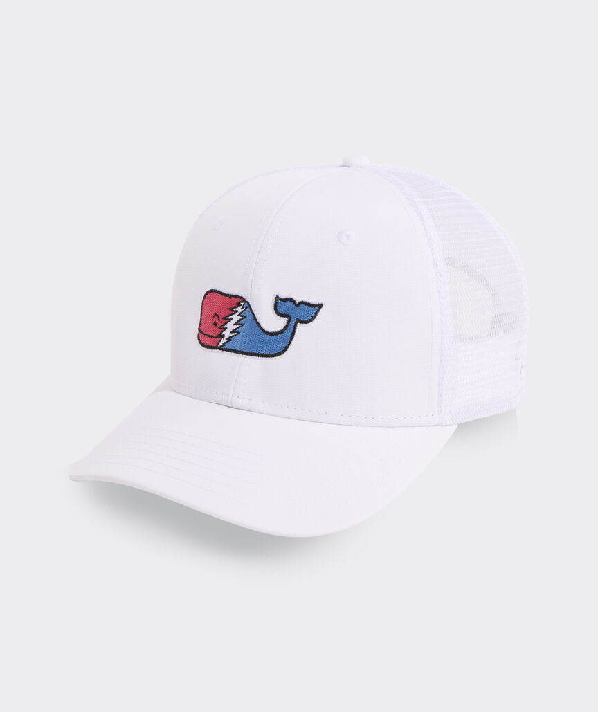 Grateful Dead x vineyard vines Whale Performance Trucker Hat