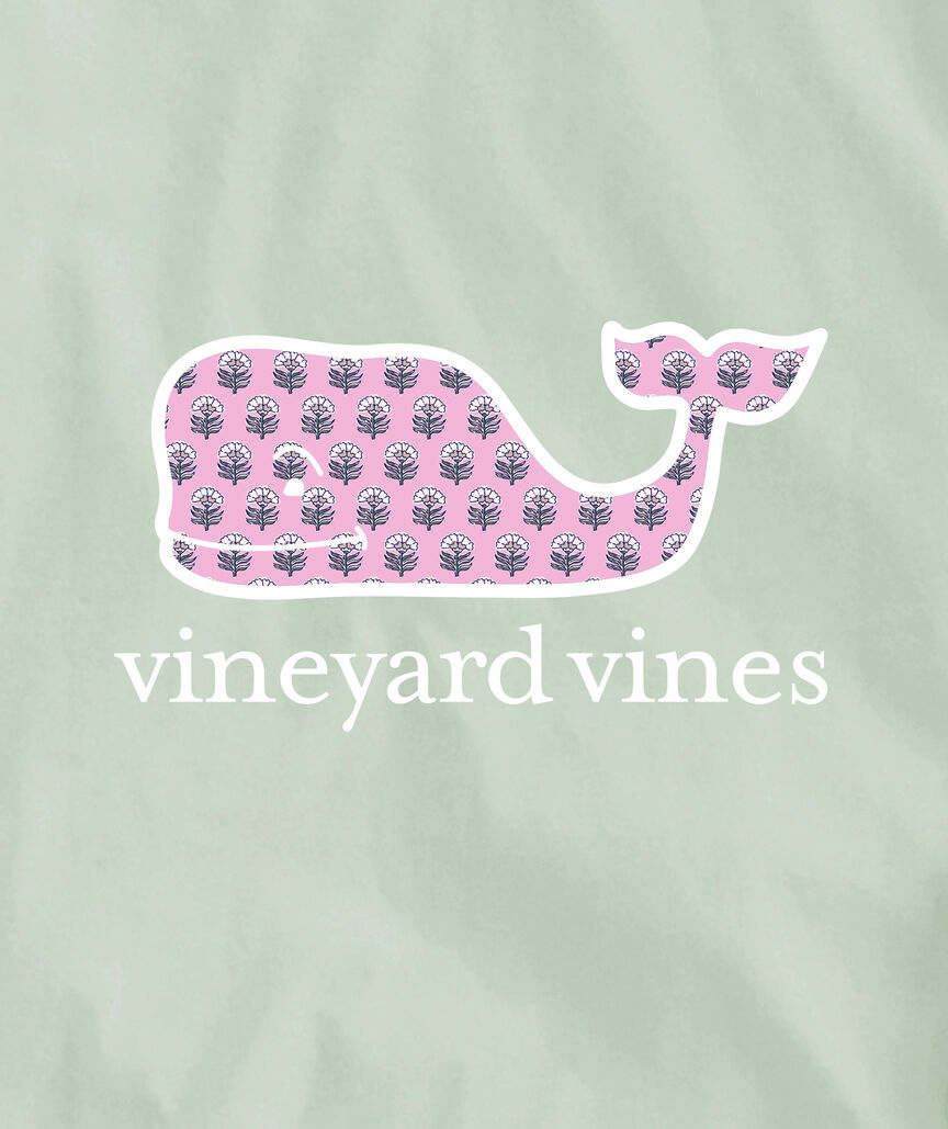 OUTLET Avi Print Whale Long-Sleeve Pocket Tee