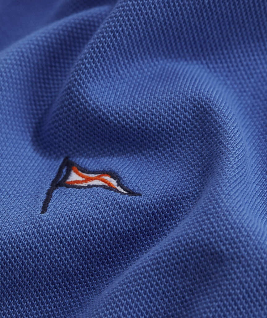 Boys' Novelty Embroidered Heritage Pique Polo