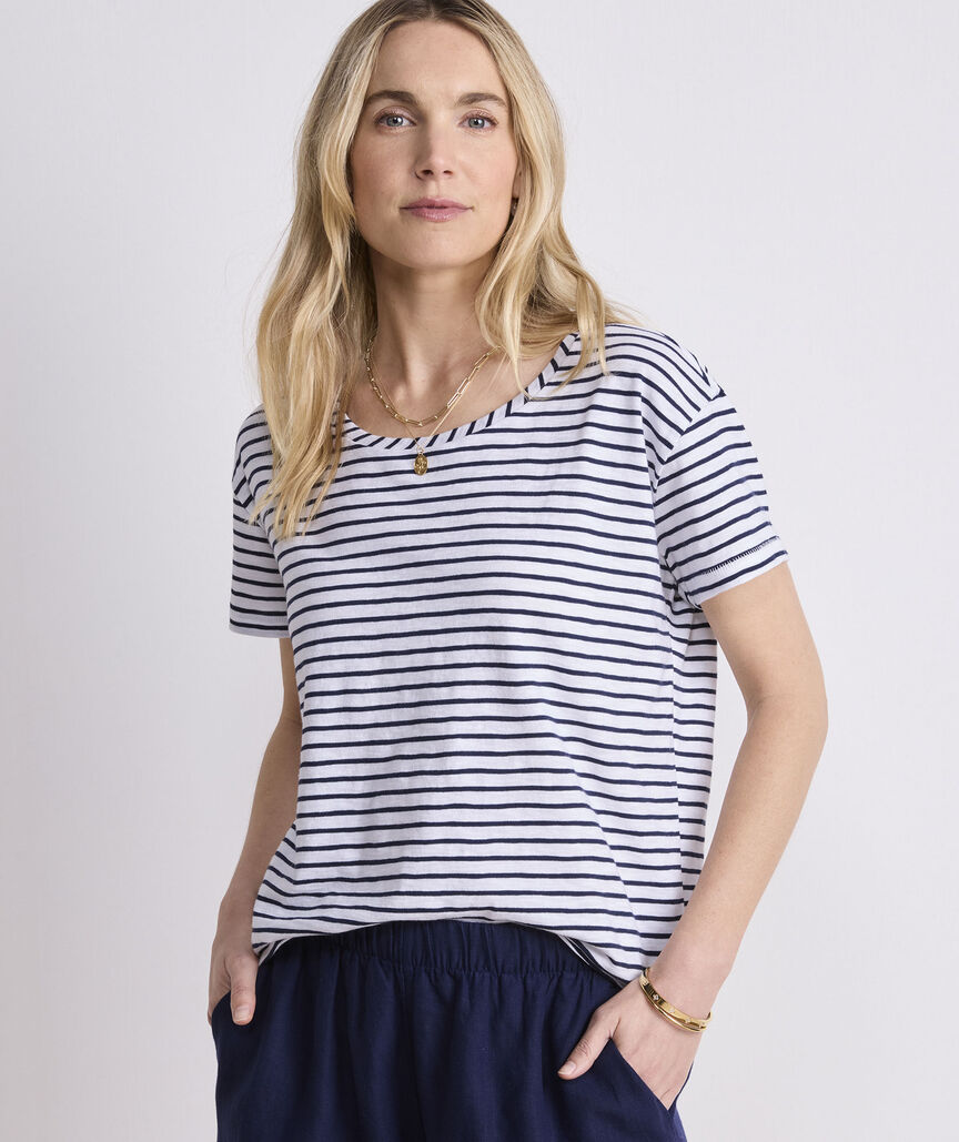 Slub Jersey Relaxed Tee