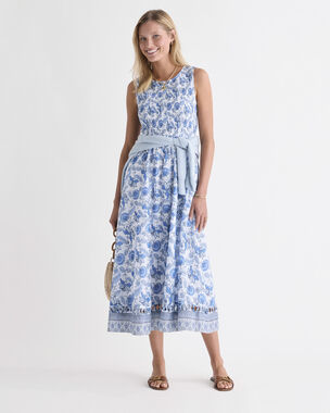 vineyard vines cocktail dress Vineyard Vines Evelyn Deluxe Shift Dress (Stripe Breaker Blue) (Size: XS)