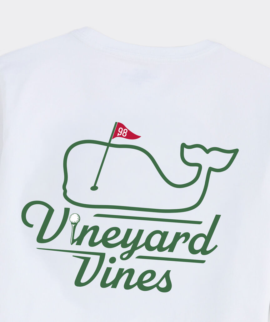 Boys' Golf Flag Short-Sleeve Pocket Tee