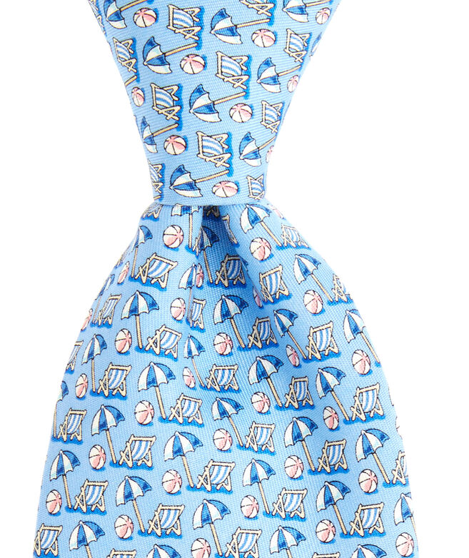 Shop Silk Ties Beach Umbrella Printed Tie for Men Vineyard Vines