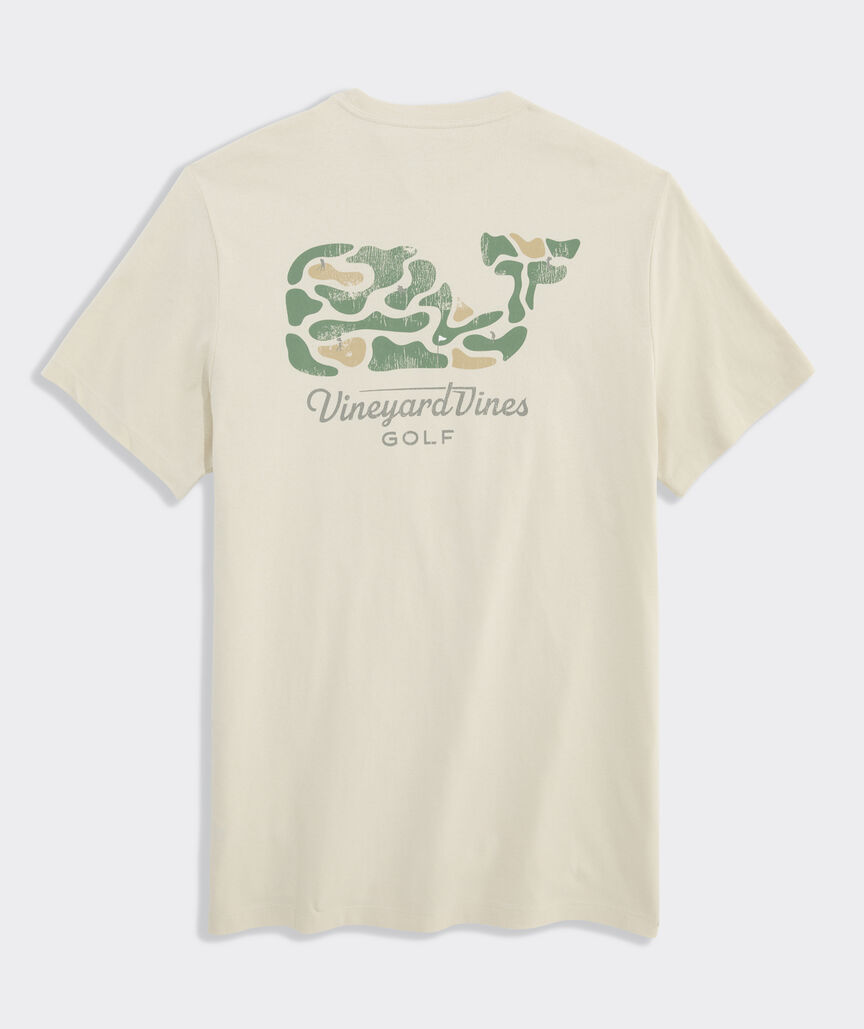 Golf Course Whale Short-Sleeve Pocket Tee