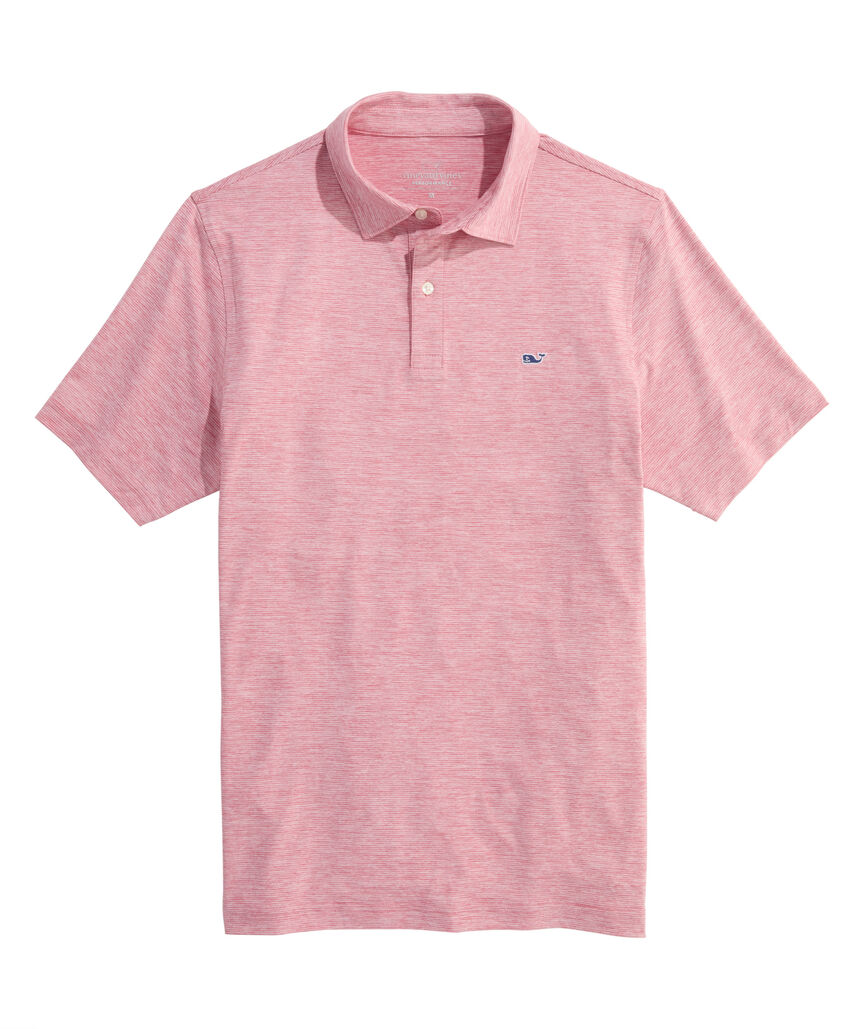 OUTLET St. Jean Stripe Performance Polo