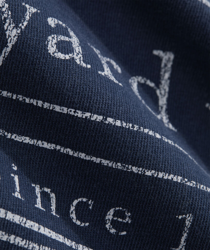 Drift-Dye Surf Logo Long-Sleeve Pocket Tee