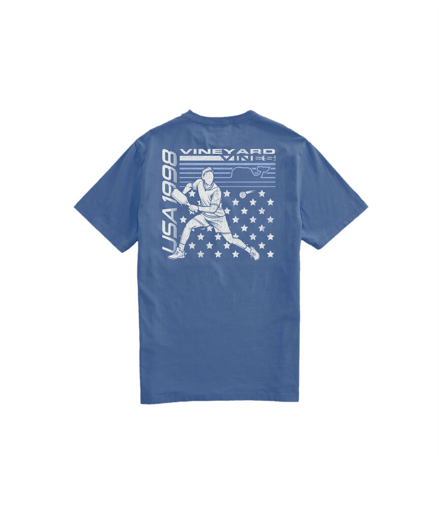 OUTLET USA Pickleball Short-Sleeve Pocket Tee
