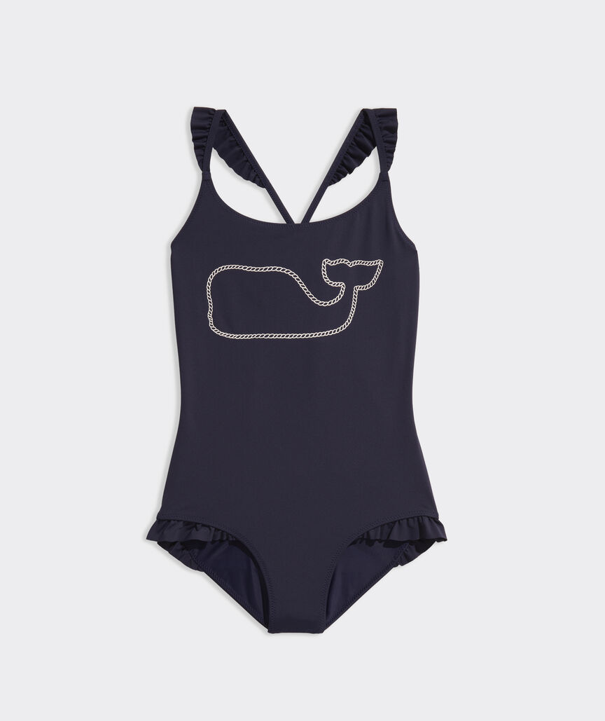 Girls' Ruffle One-Piece