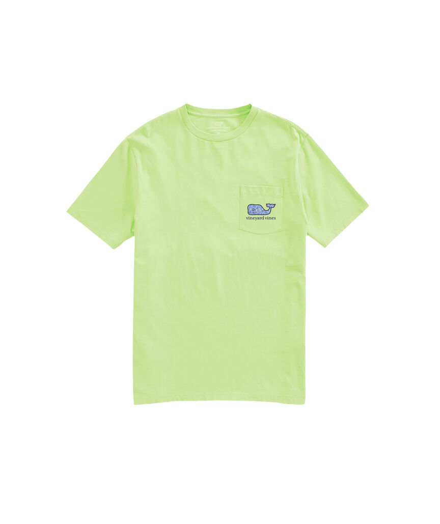 OUTLET Scallop Shells Whale Short-Sleeve Pocket Tee