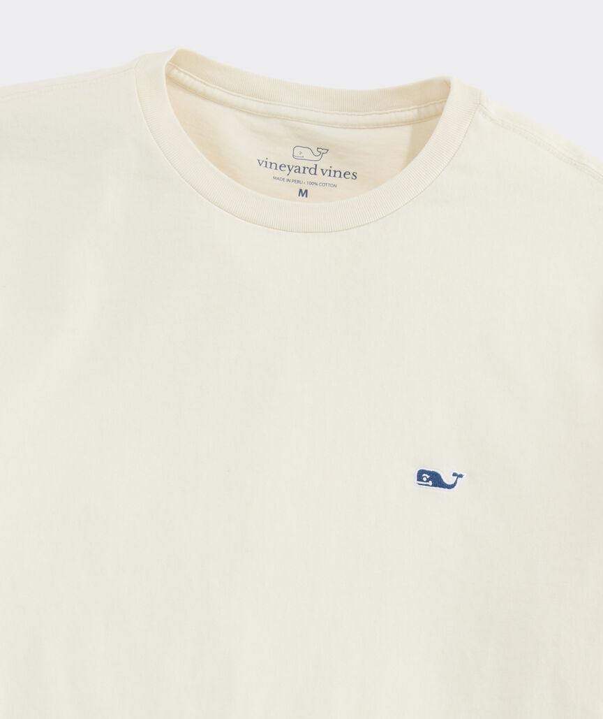 Whale Embroidery Short-Sleeve Tee