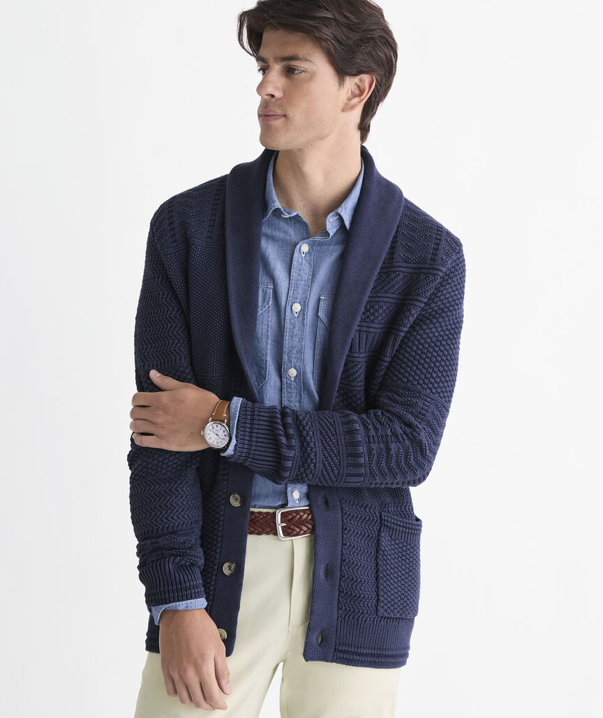 USA Patchwork Cardigan
