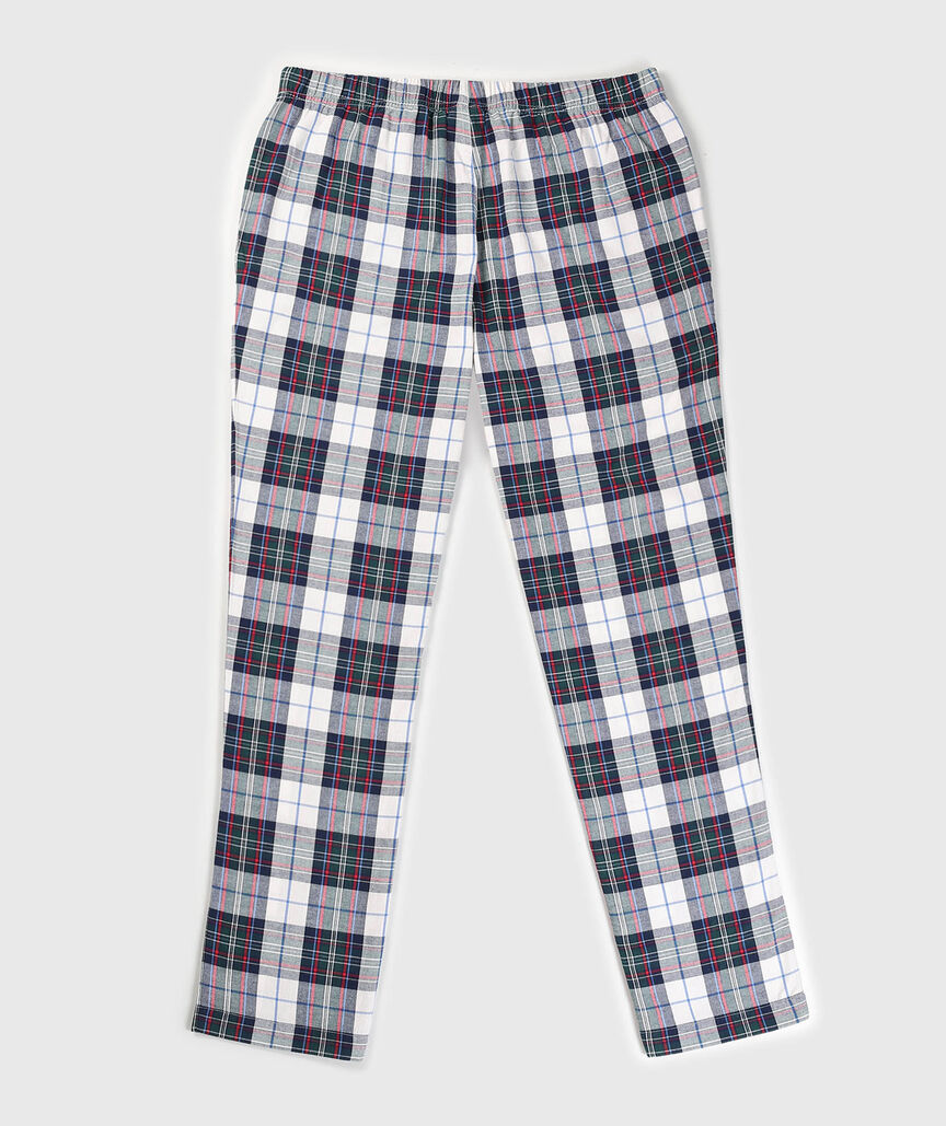 OUTLET Green Plaid Pajama Pants