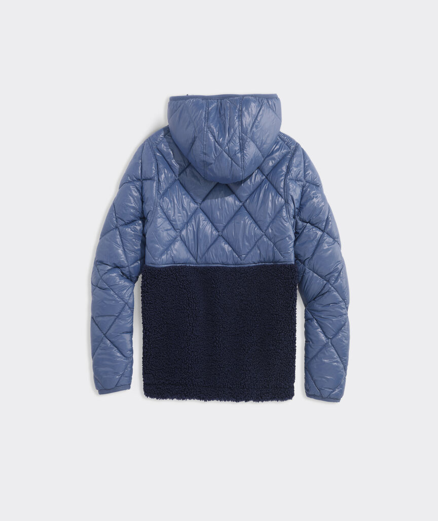 Boys' Quilted Heritage High-Pile Fleece Parka