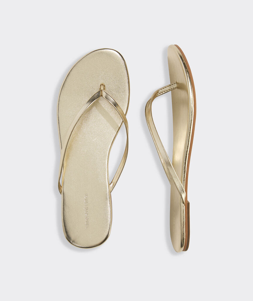 Skinny Strap Flip Flops