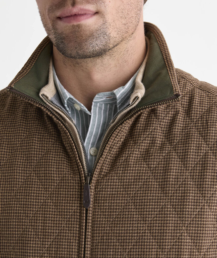 Houndstooth Dorset Quilted Vest