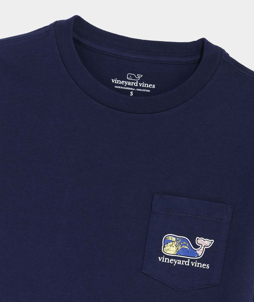 Boys' Holiday Shells Whale Short-Sleeve Pocket Tee