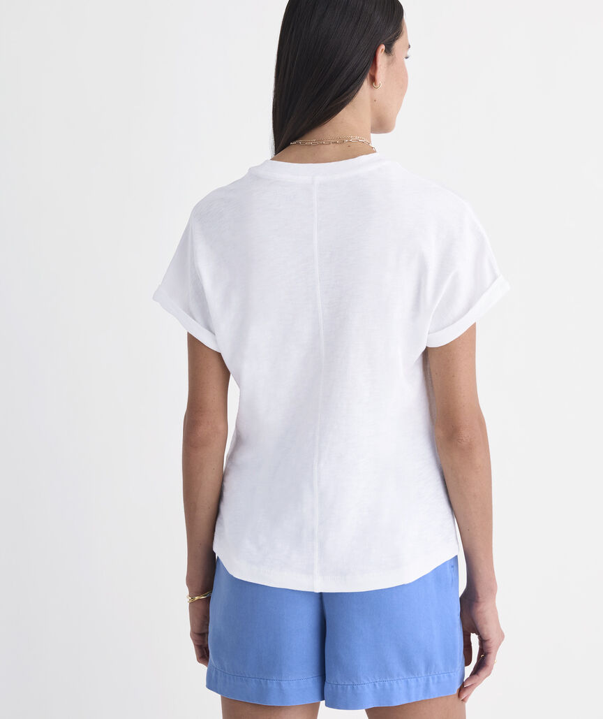 Slub Jersey Pullover Tee