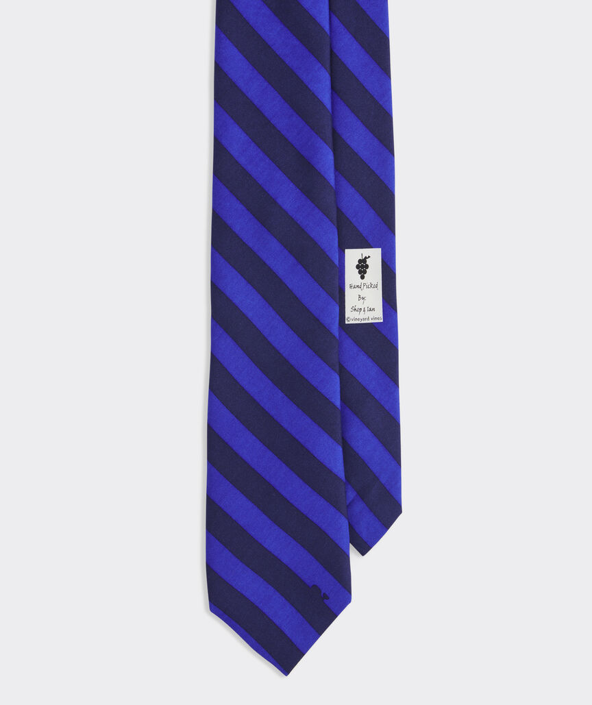Prep Stripe Silk Tie