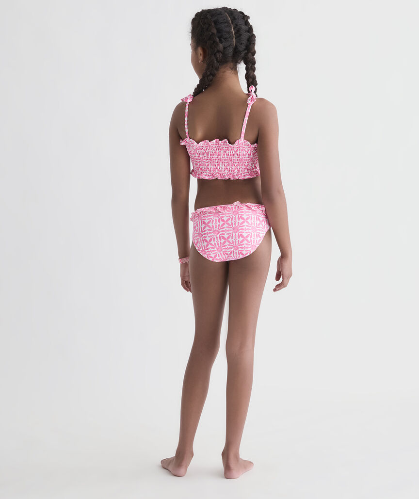 Girls' Smocked Bikini