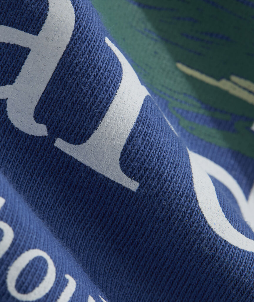 Oceanfront Golf Long-Sleeve Pocket Tee