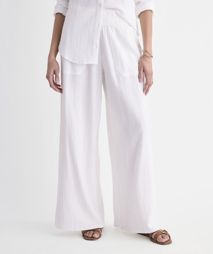 Gauze Pull-On Pants