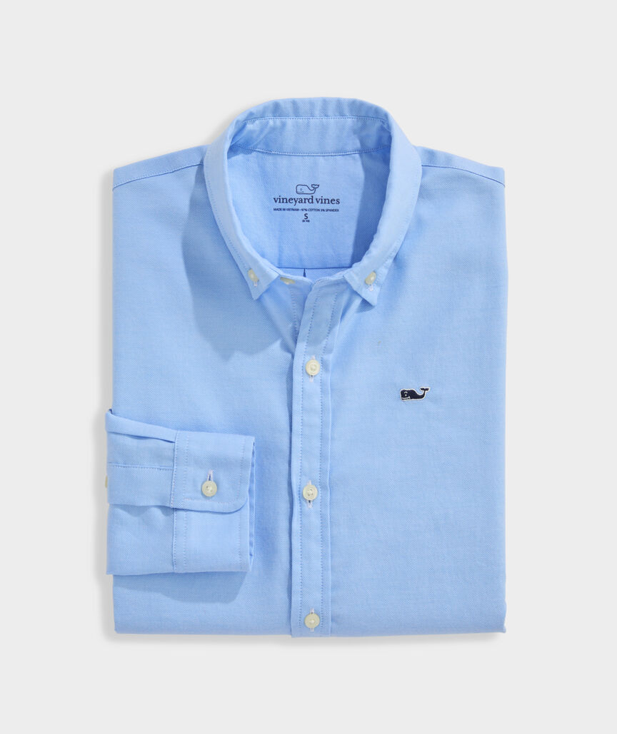 Boys' Seawall Solid Oxford Shirt