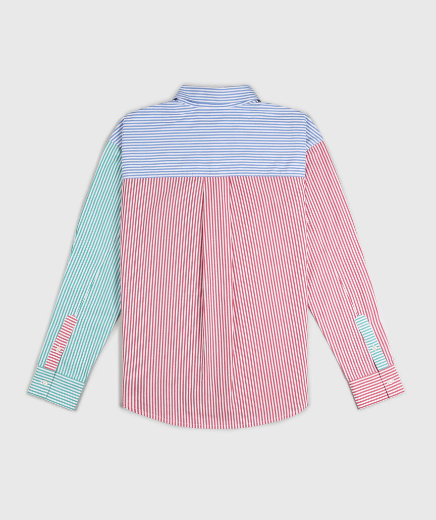 OUTLET Relaxed Poplin Party Button-Down