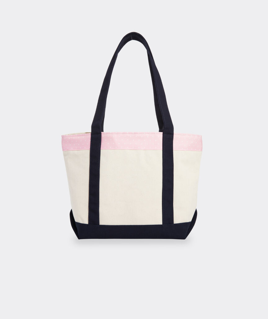 Hearts Printed Classic Tote