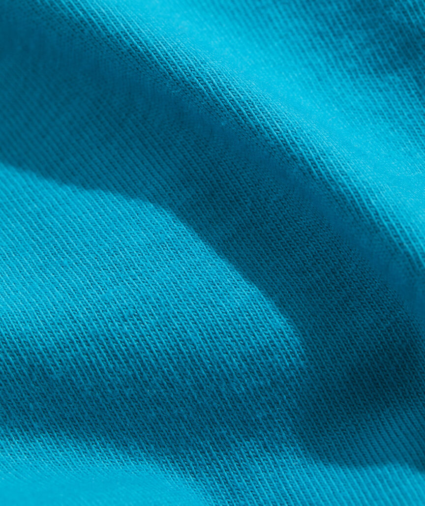 Girls' Easter Icon Whale Outline Long-Sleeve Pocket Tee