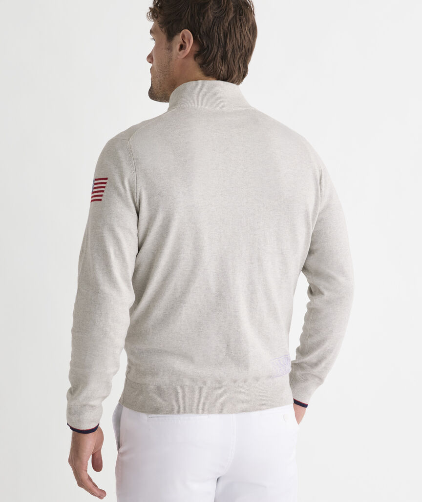 Americana Quarter-Zip