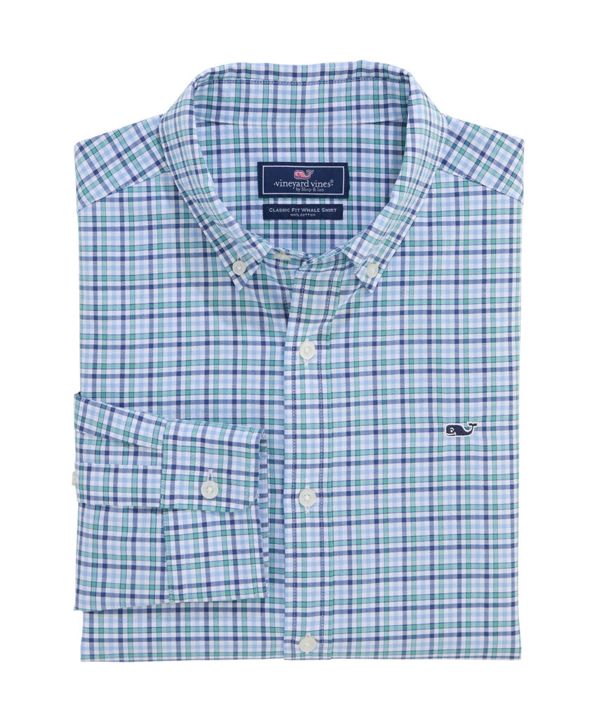OUTLET Poplin Plaid Shirt