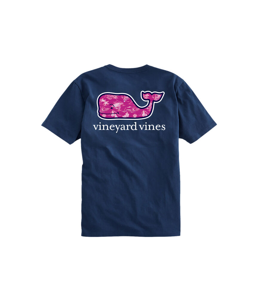 OUTLET Harbor Icons Whale Short-Sleeve Pocket Tee