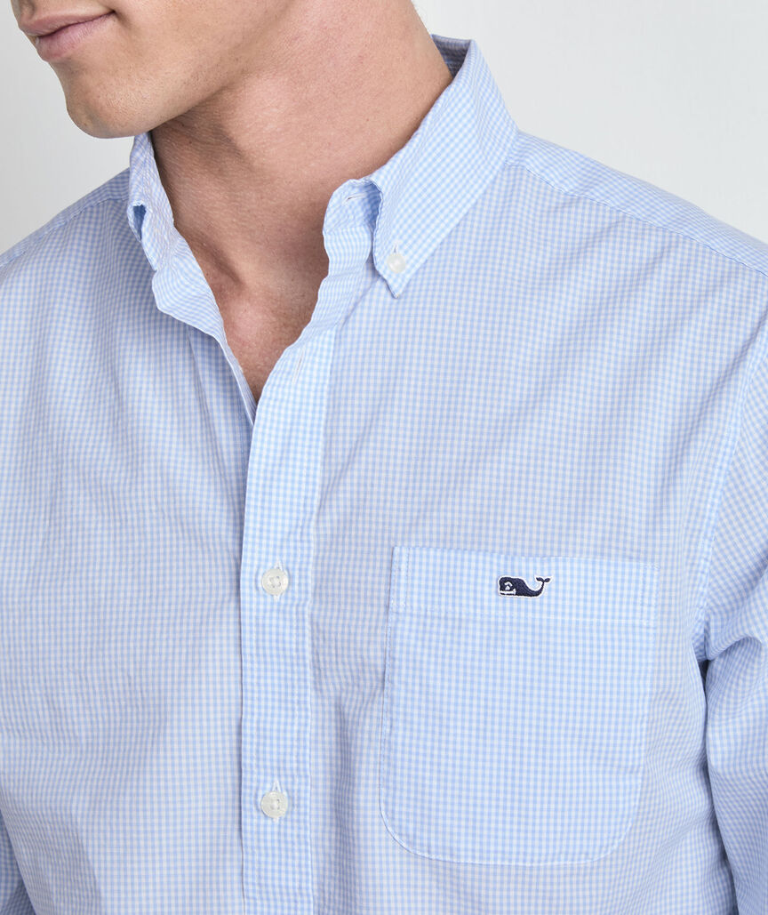 Anegada Gingham Perfect Wash Poplin Shirt