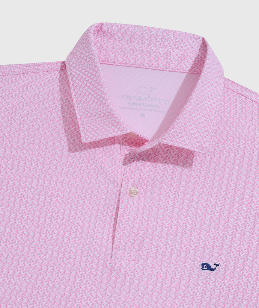OUTLET Performance VV Whale Golf Polo