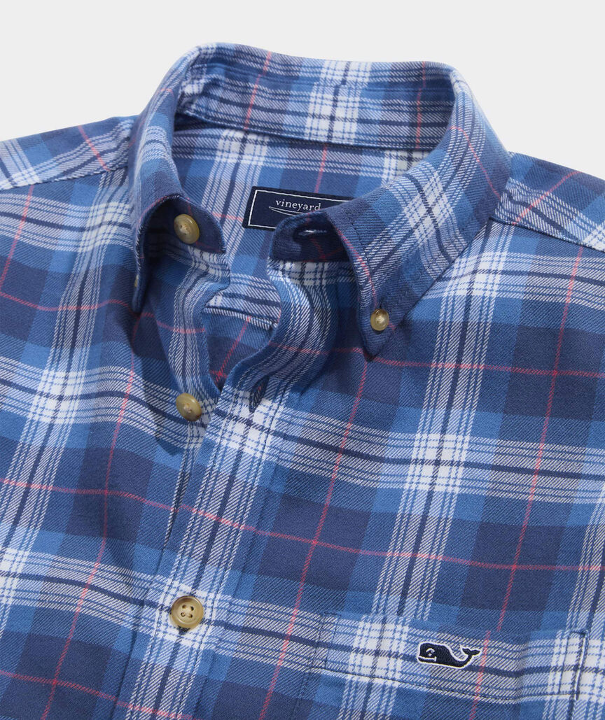 Muskeget Plaid Vineyard Flannel Shirt