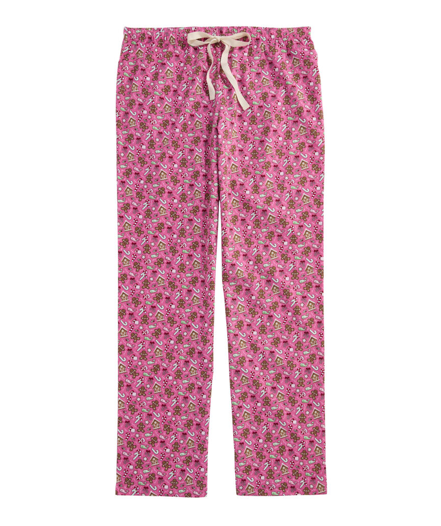 OUTLET Gingerbread Whales Pajama Pants
