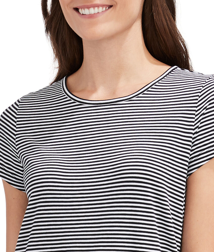 Edgartown Madaket Striped T-Shirt Dress