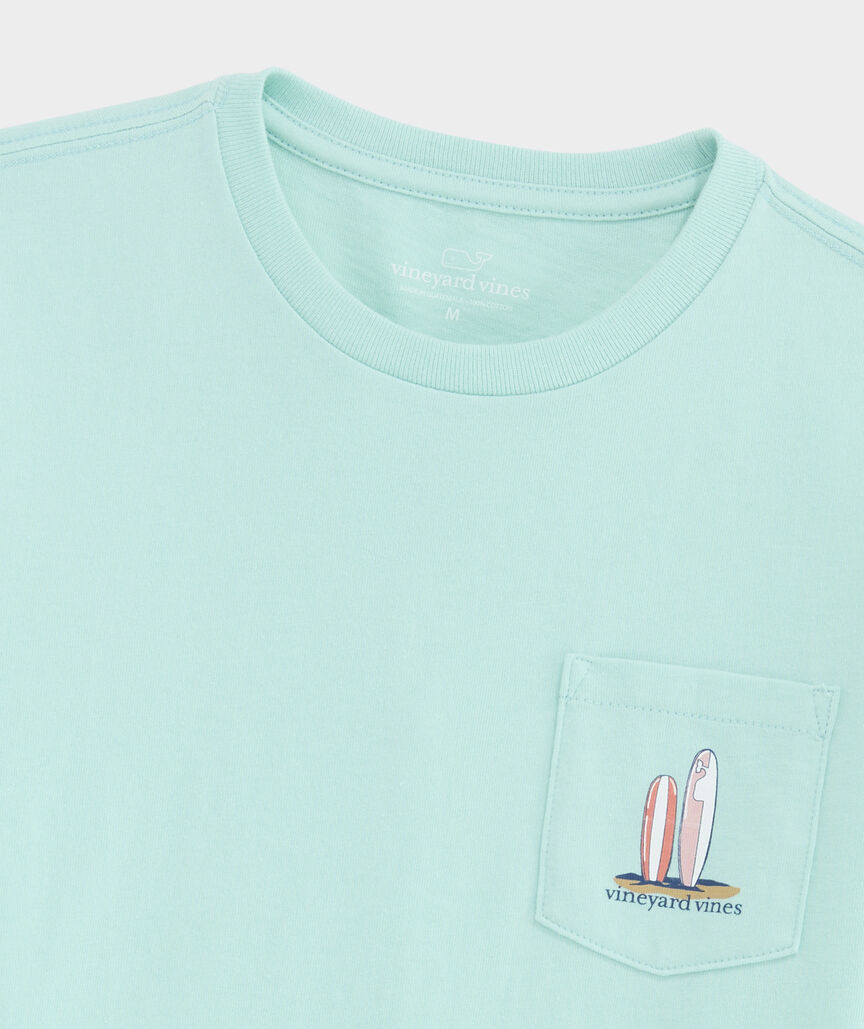 Boys' Pup And Surf Van Short-Sleeve Pocket Tee