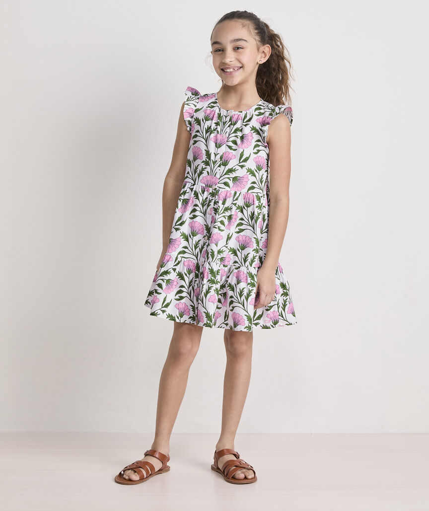 Girls' Evie Poplin Dress
