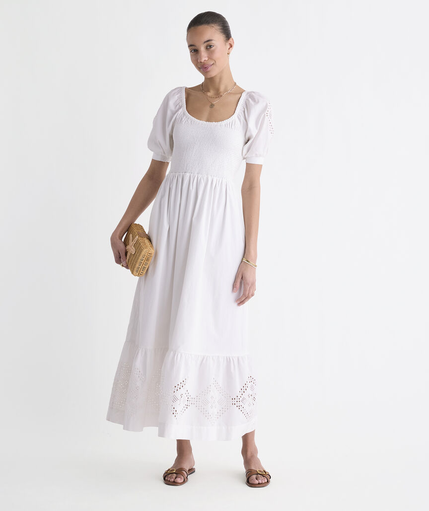 Ellen Eyelet Lace Dress